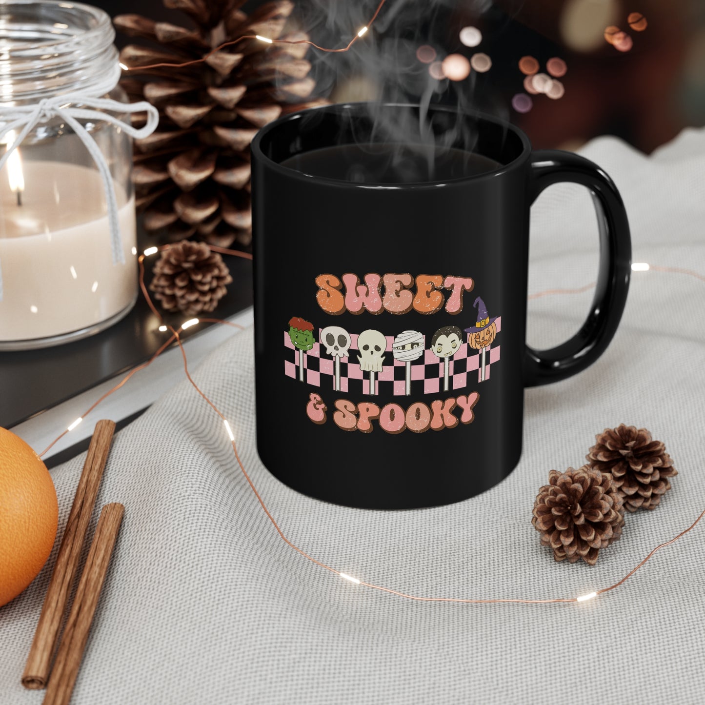 Sweet & Spooky - 11oz Black Mug