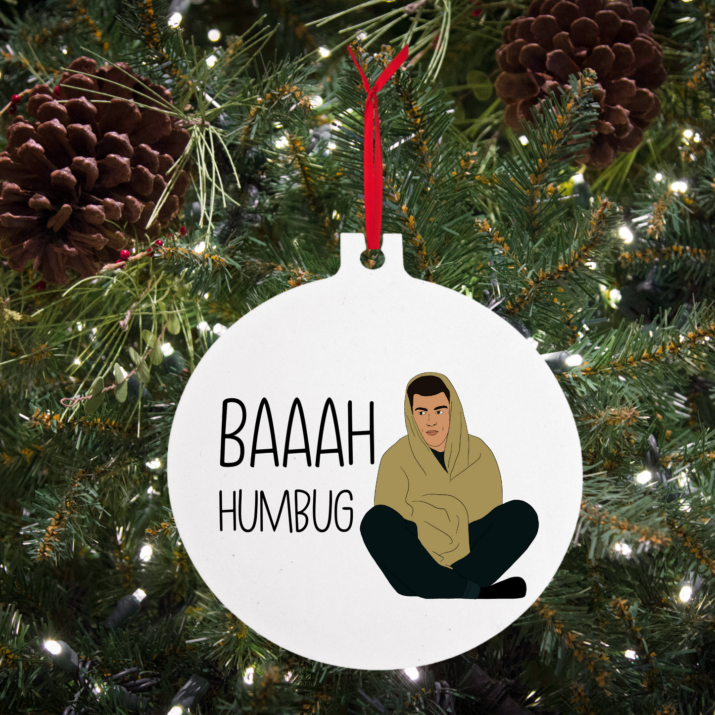 Bahh Humbug Ornament