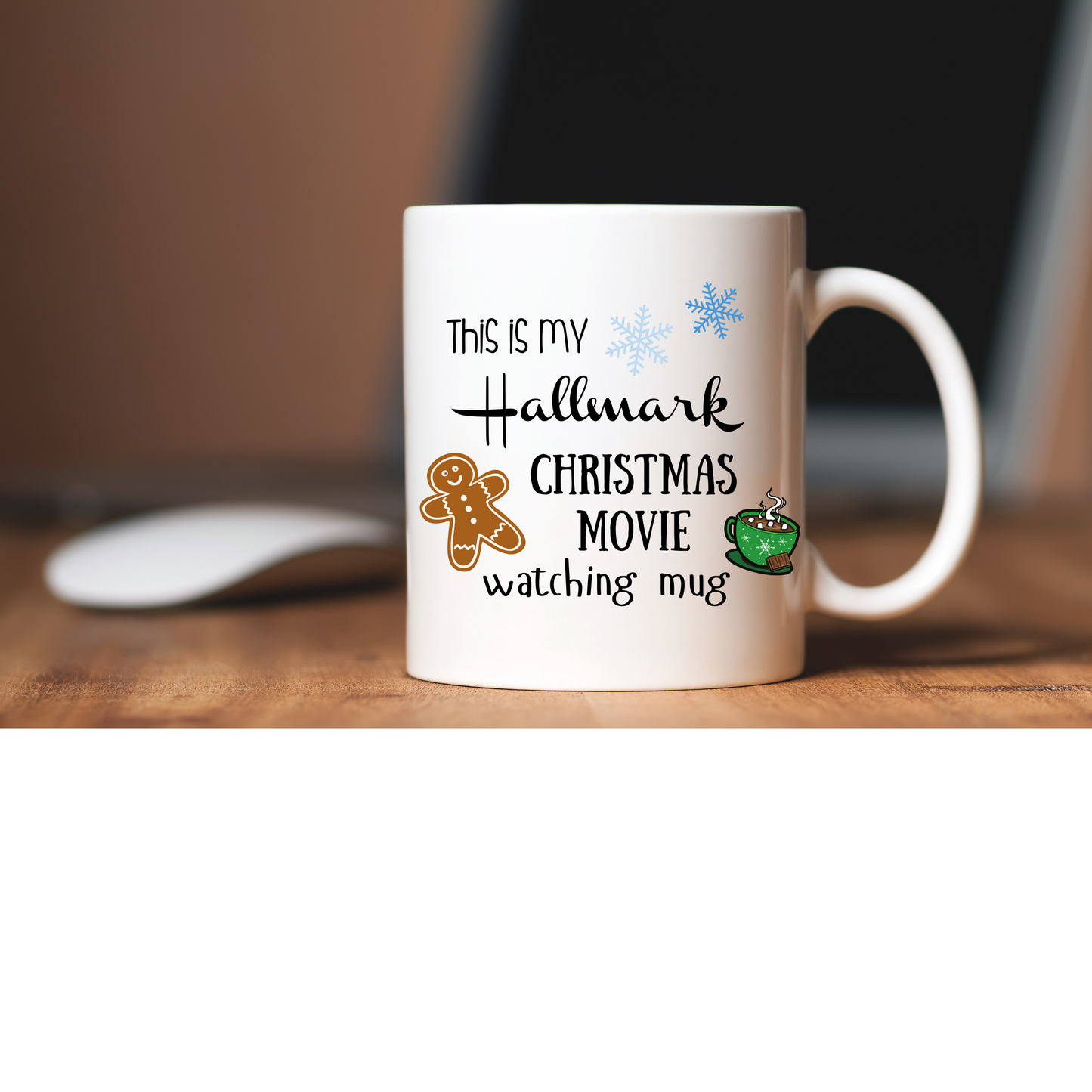 This Is My Hallmark Christmas Movie Watching Mug / 11 oz Ceramic White Mug / Funny / Gift For Him / Gift For Her / Christmas 2024