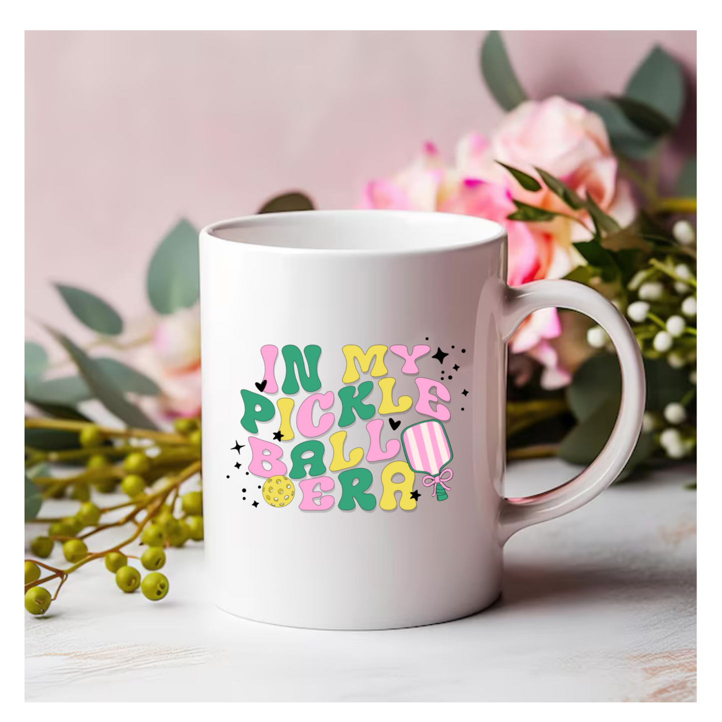 "In My PickleBall Era" Taylor Swift Coffee Mug