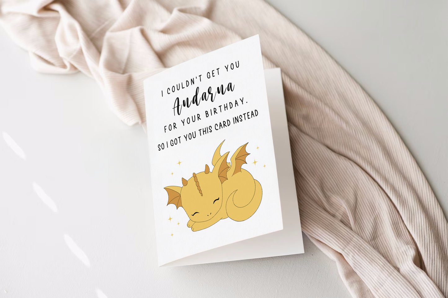 Andarna Birthday Card