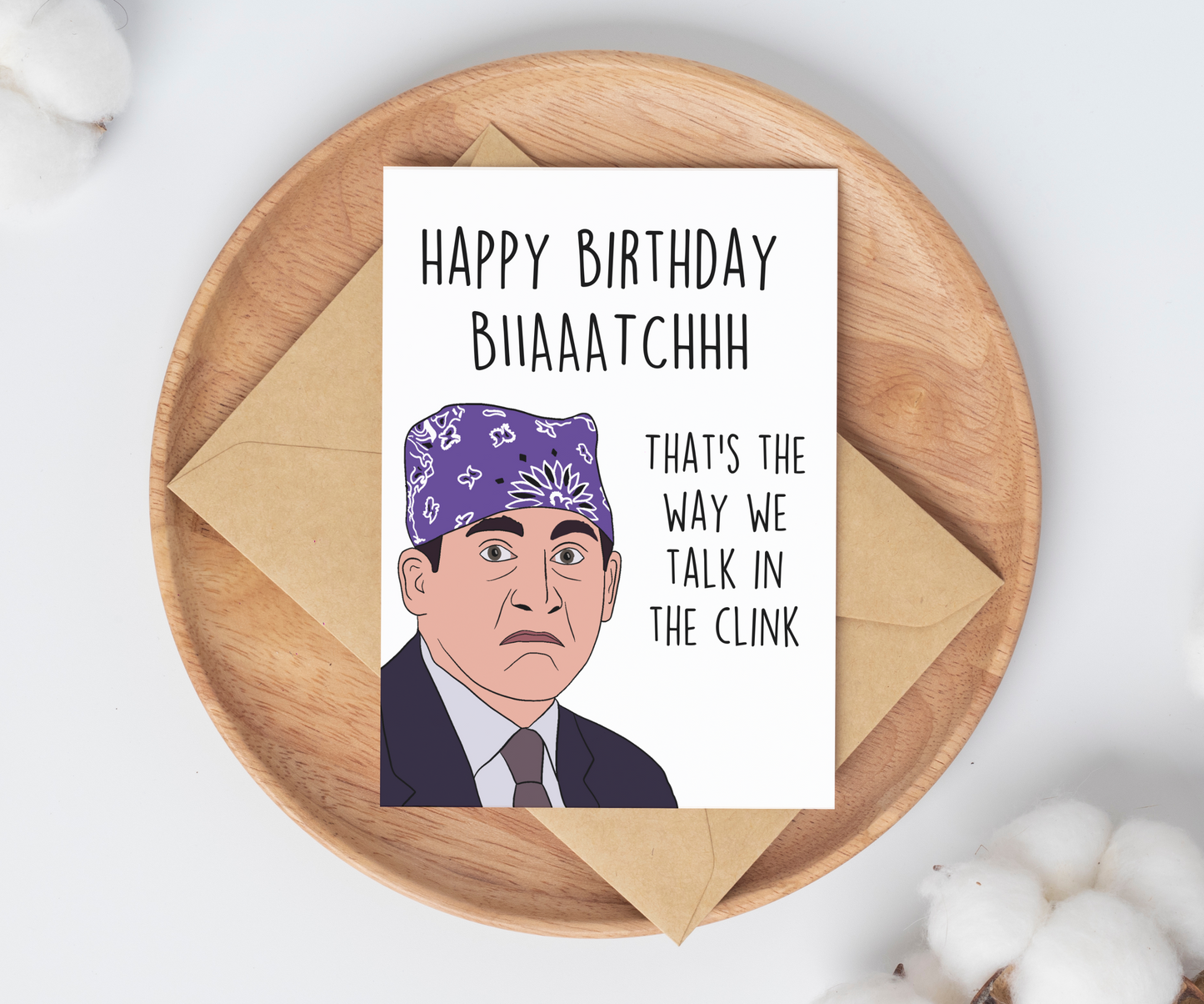 Prison Mike | Michael Scott Birthday Card