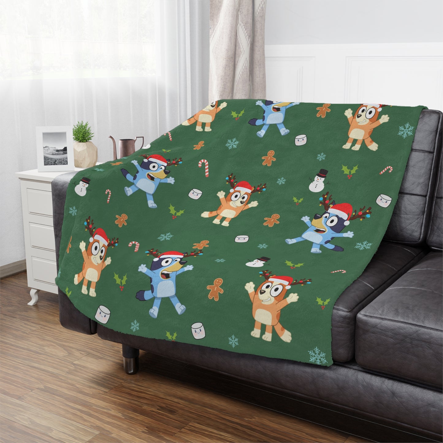 Bluey & Bingo Minky Blanket