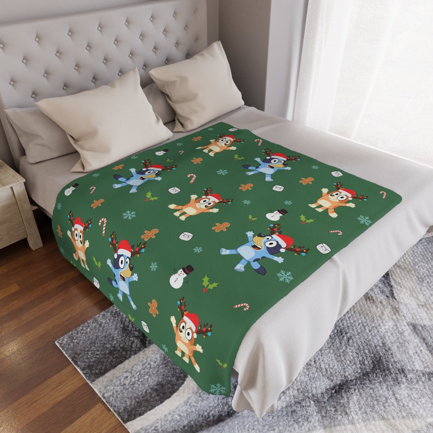 Bluey & Bingo Minky Blanket