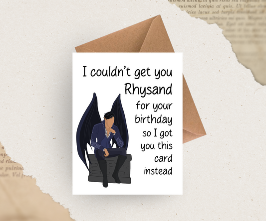 Rhysand Birthday Card