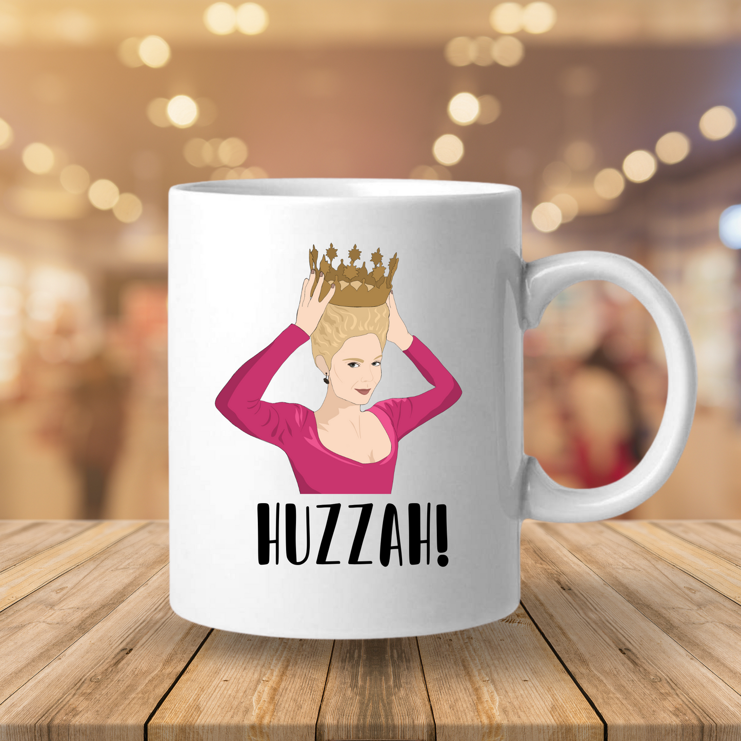 Funny Coffee Mug Gift / Huzzah / Catherine The Great / 30th birthday present / Birthday / Christmas / Gift for Him Her- 11 or 15 oz