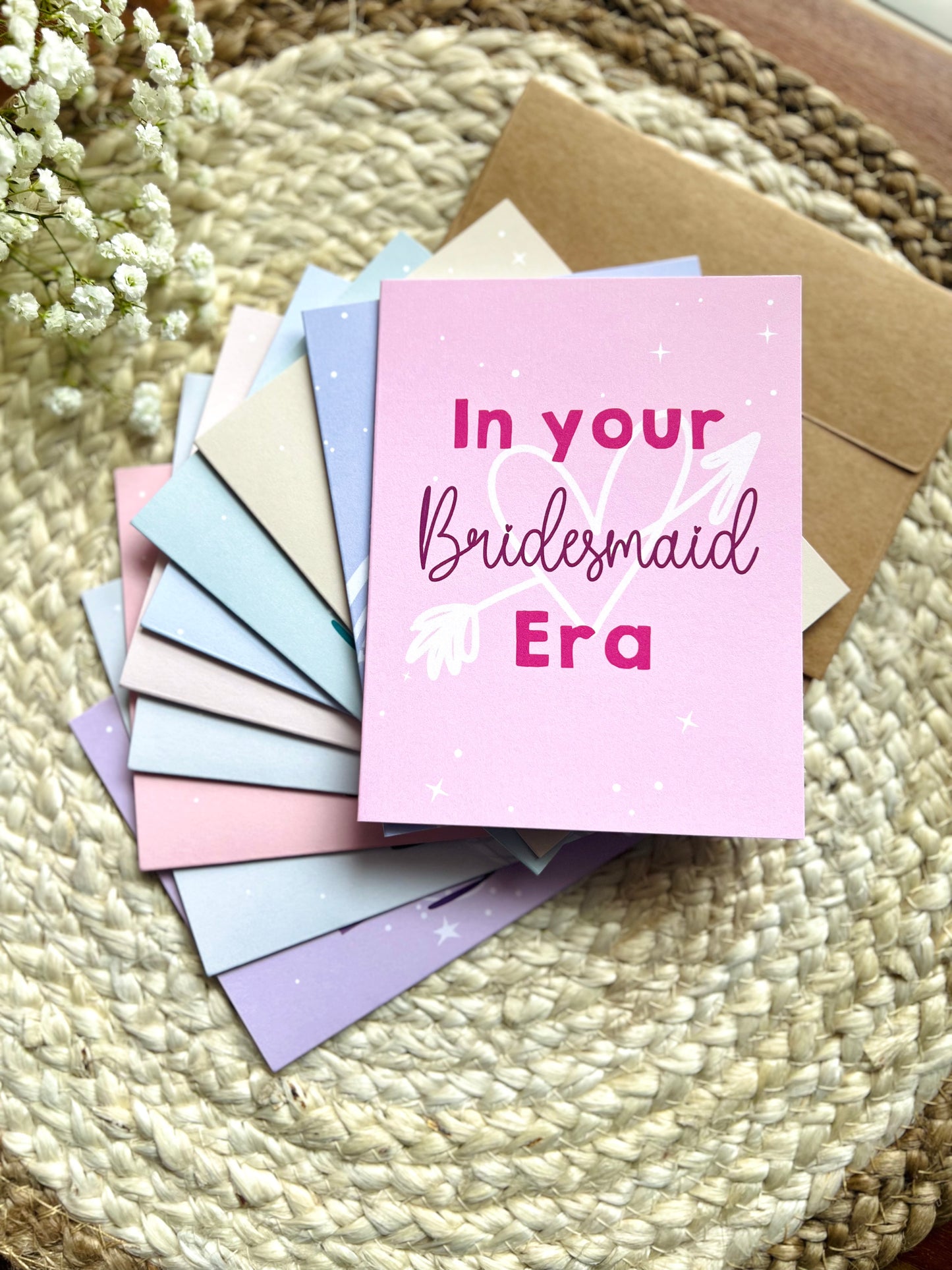 Taylor Swift Bridesmaid Era Cards