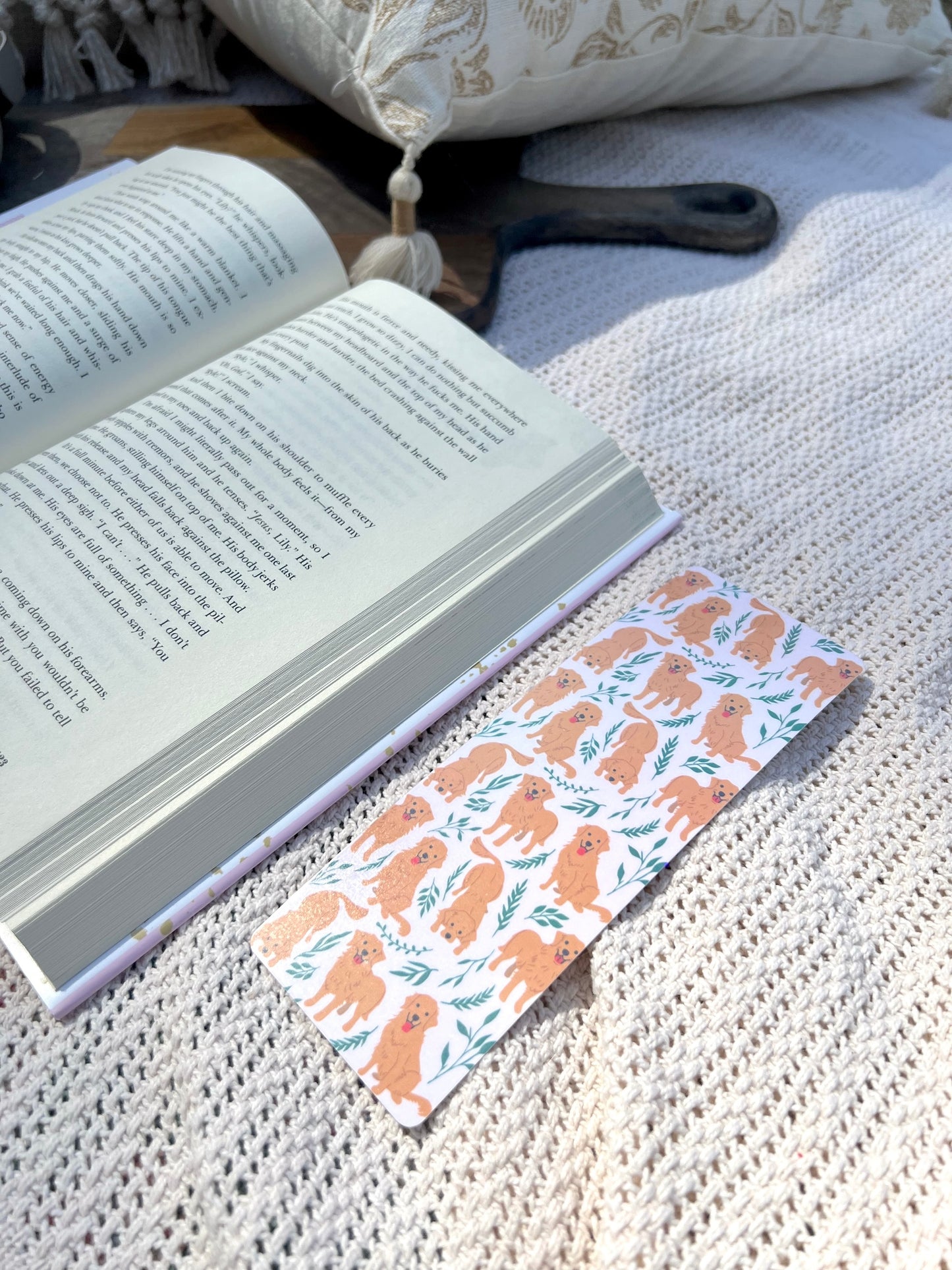 Golden Retriever Bookmark