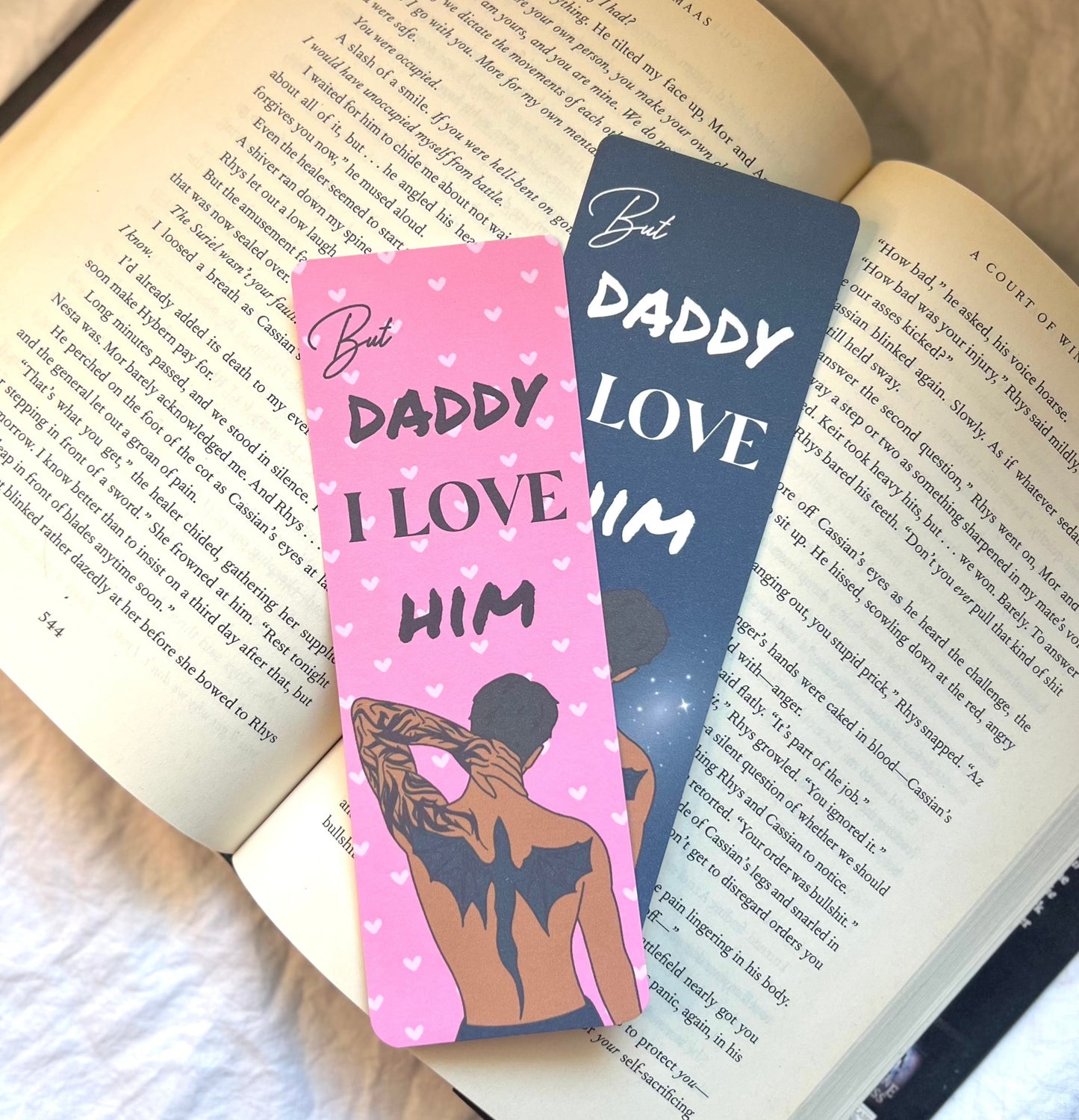 But Daddy I Love Him Bookmark