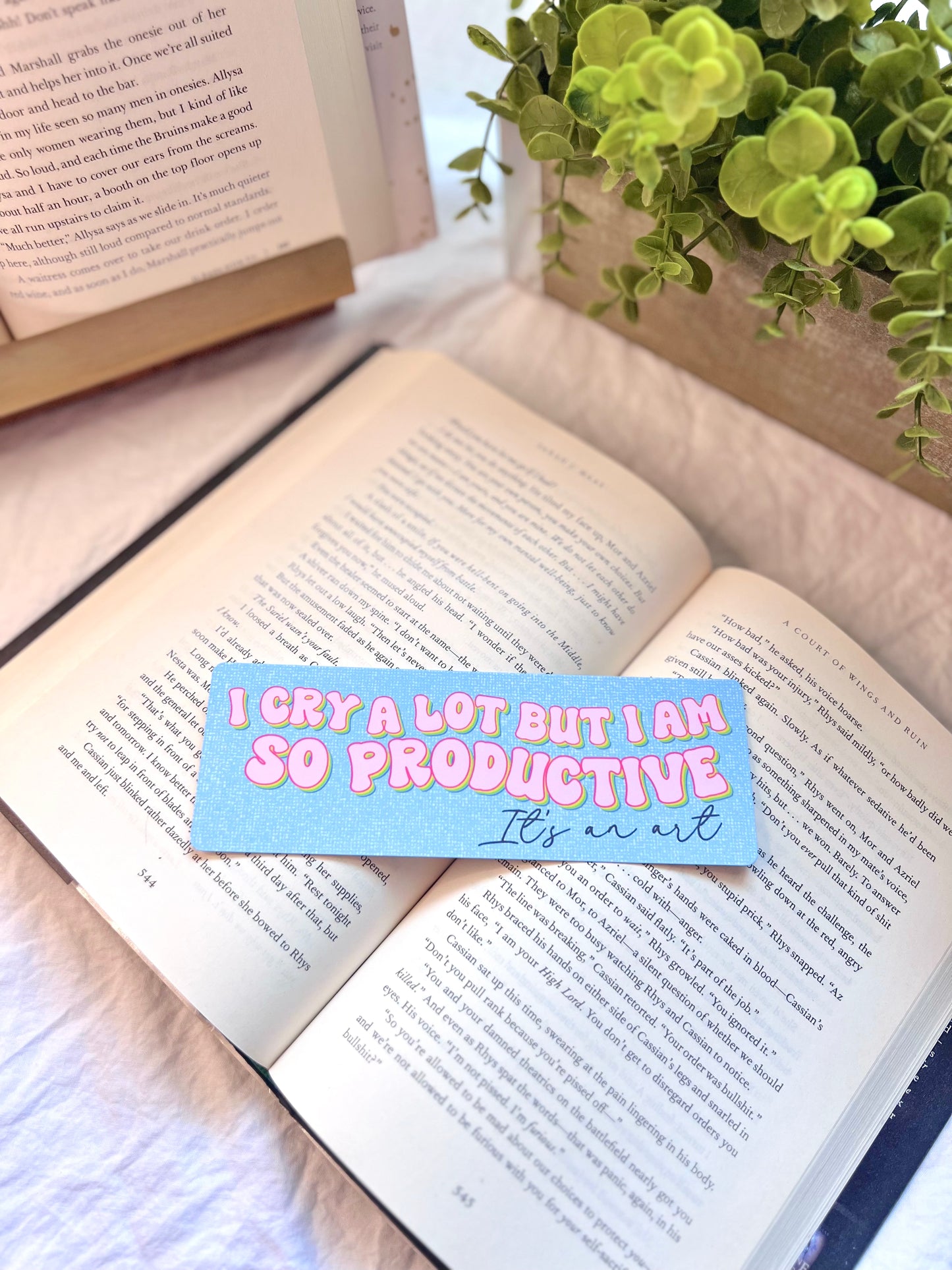 I Cry a Lot Bookmark
