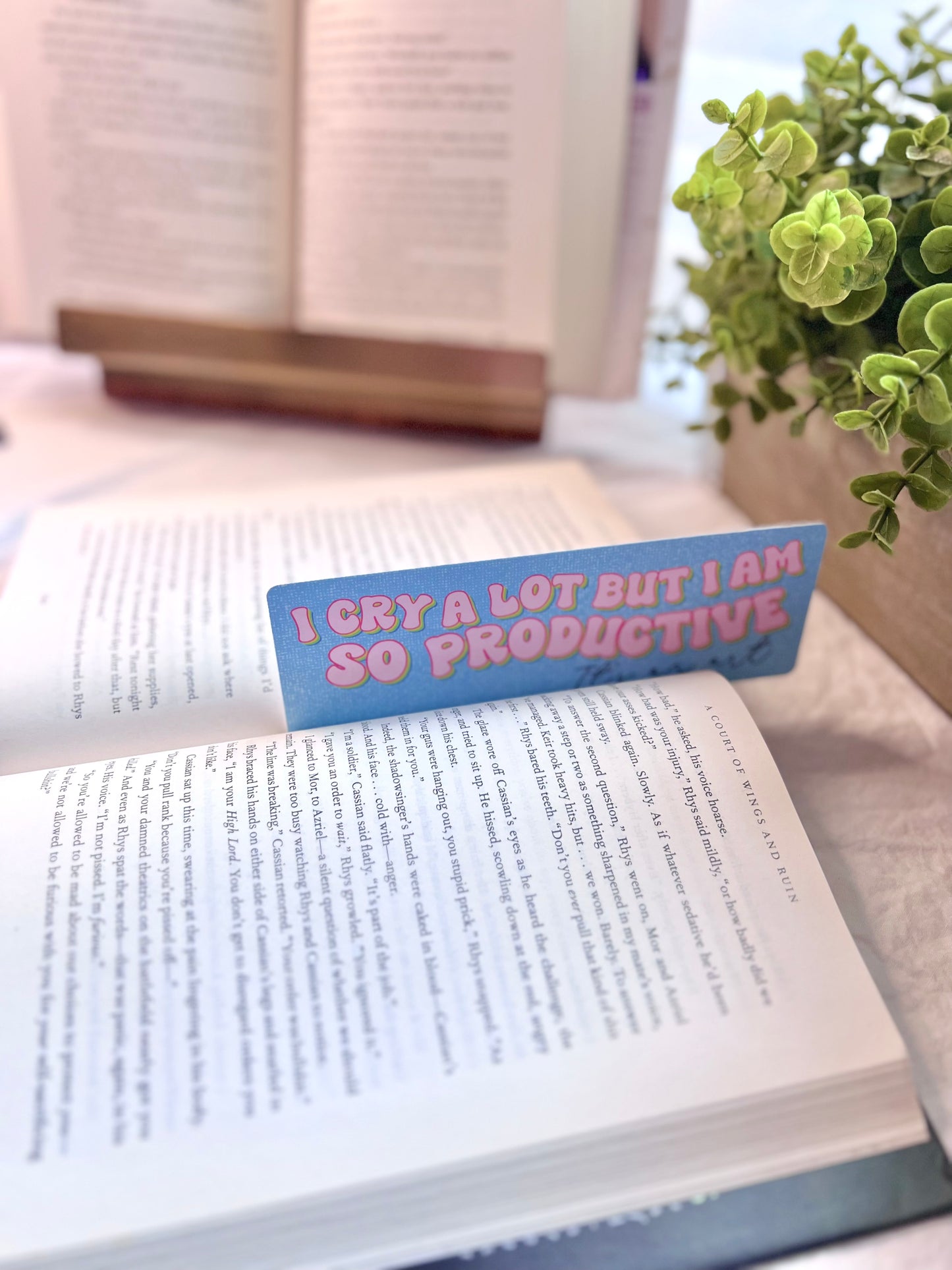 I Cry a Lot Bookmark