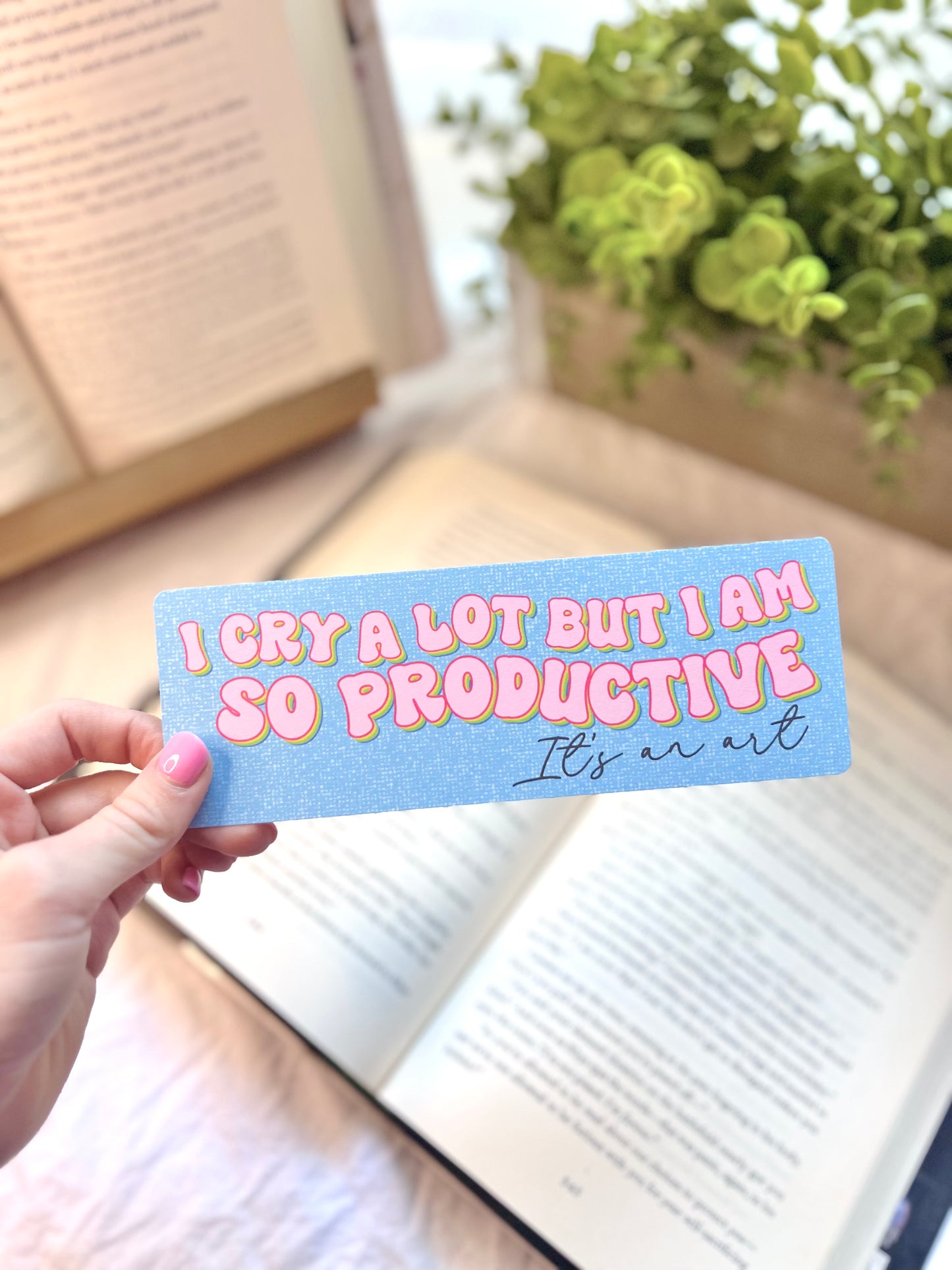 I Cry a Lot Bookmark