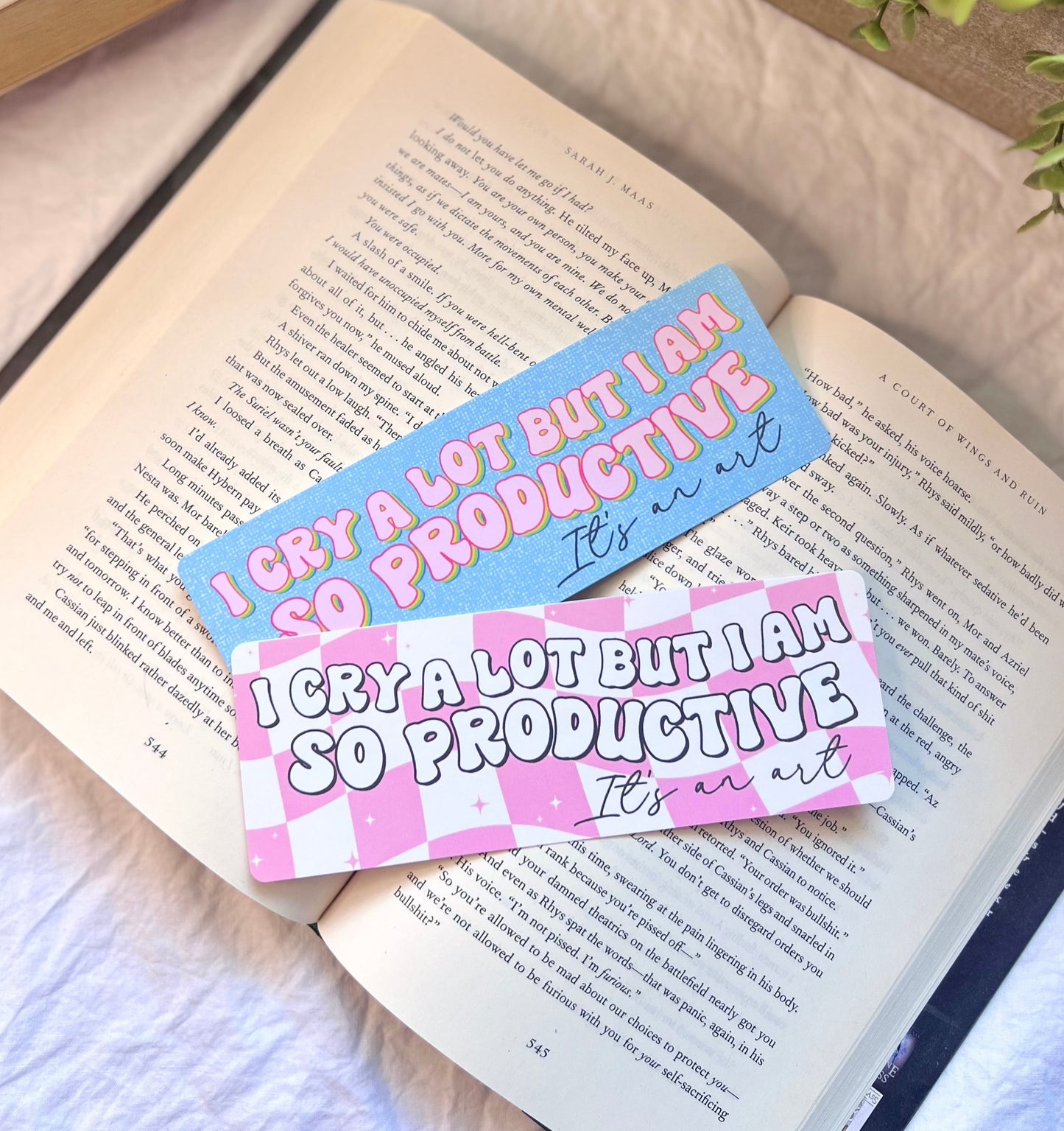 I Cry a Lot Bookmark