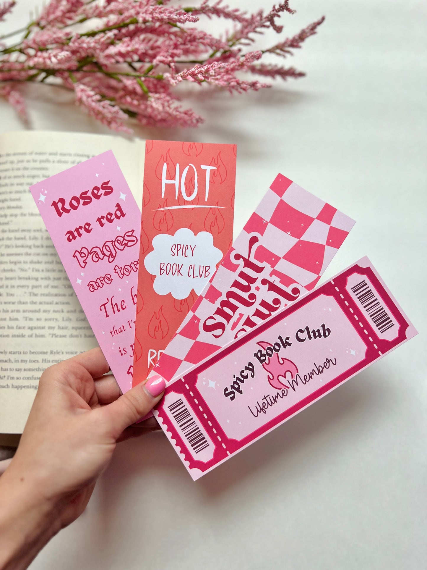 Smut Bookmarks Set