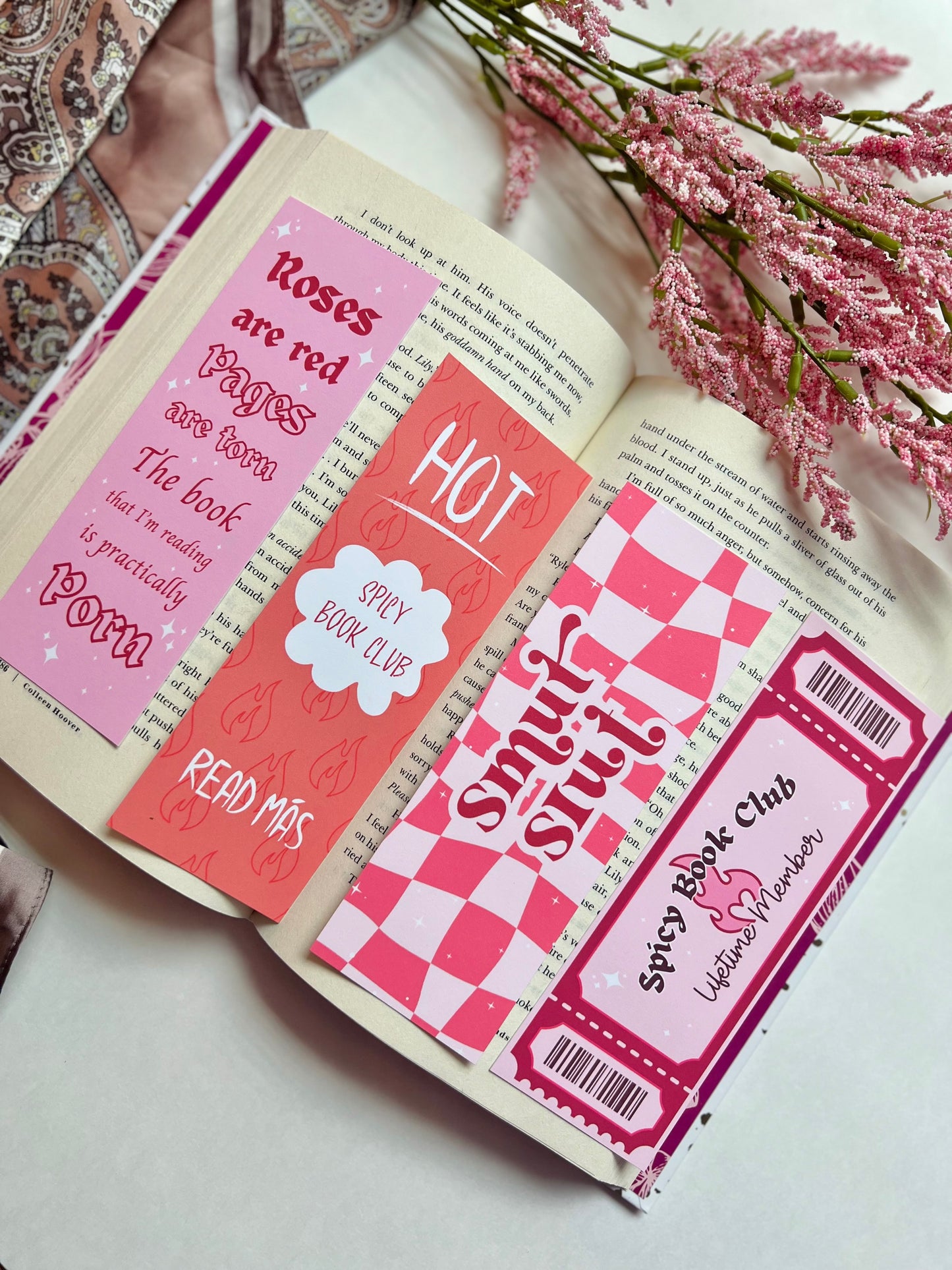 Smut Bookmarks Set