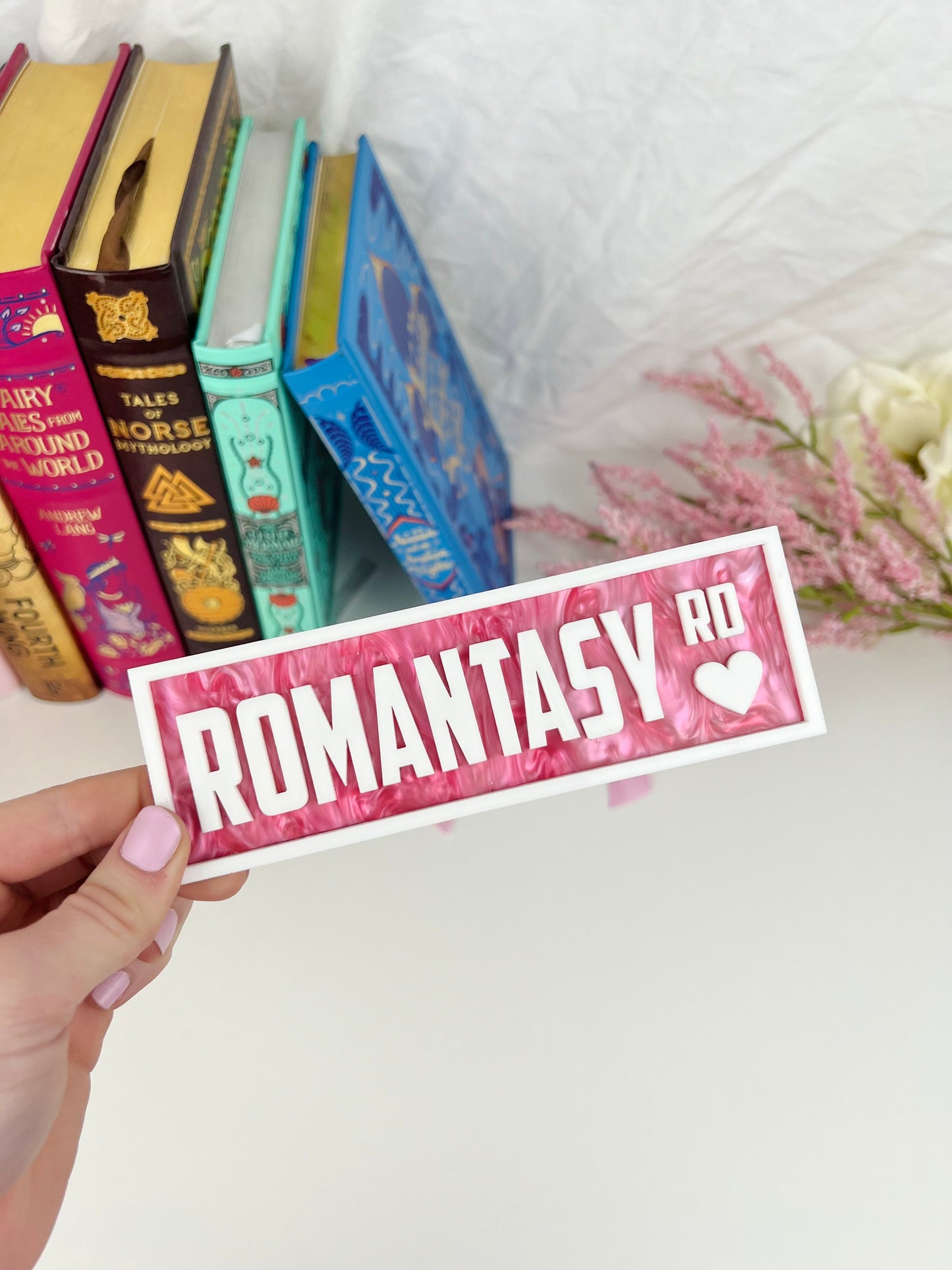 Custom Bookshelf Street Sign