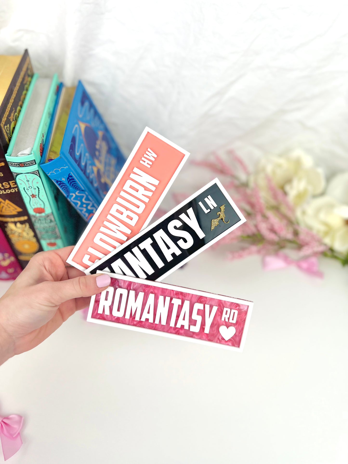 Fantasy Ln | Bookshelf Street Sign