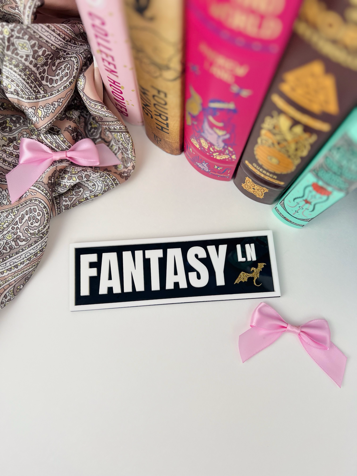 Fantasy Ln | Bookshelf Street Sign