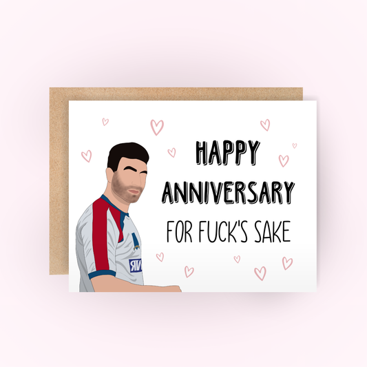 Roy Kent - Ted Lasso Anniversary Card