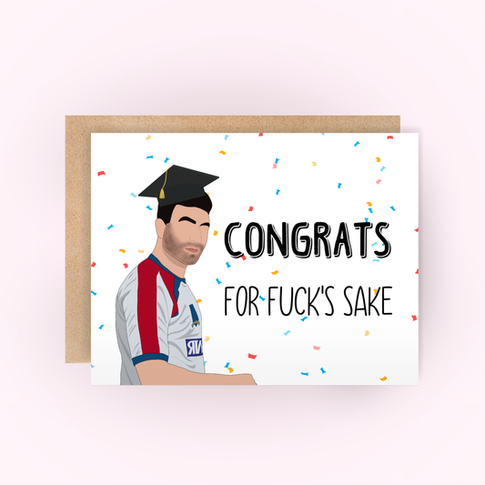Roy Kent - Ted Lasso Graduation Card