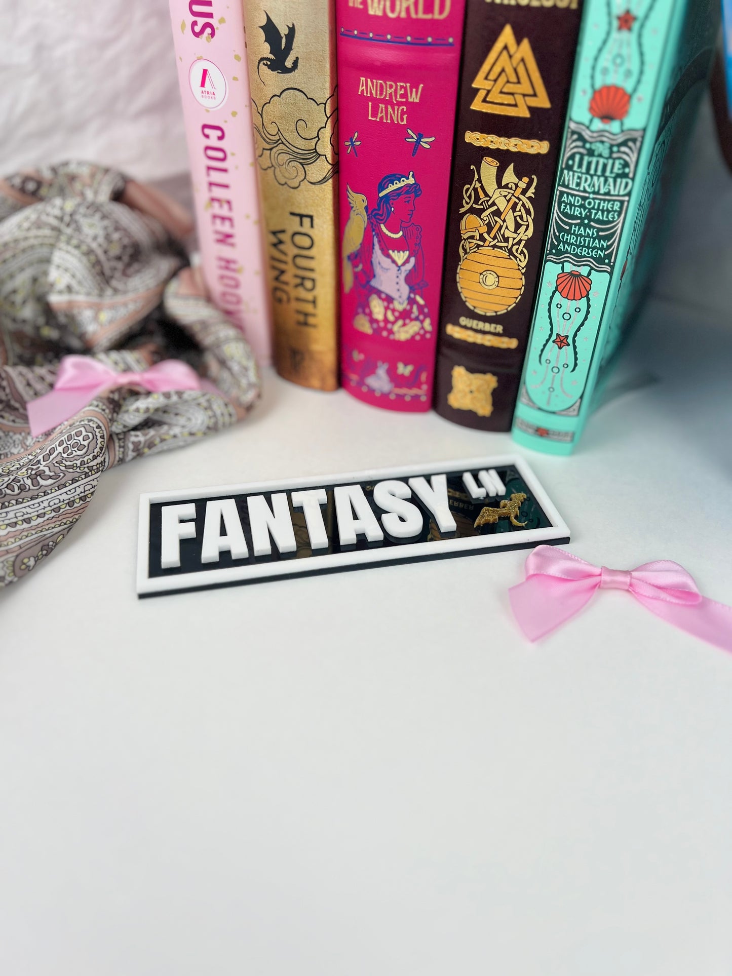 Fantasy Ln | Bookshelf Street Sign