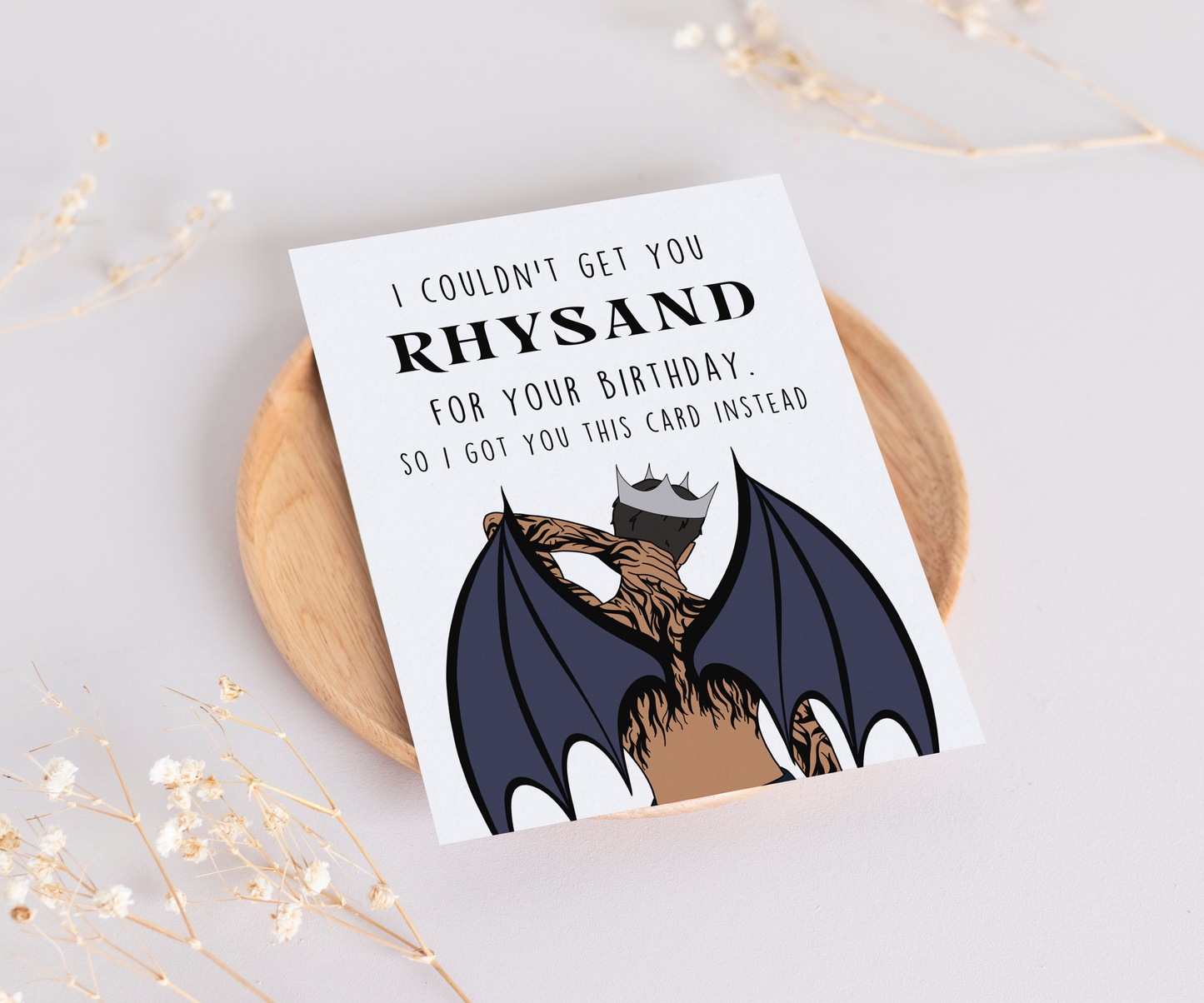 Rhysand Birthday Card