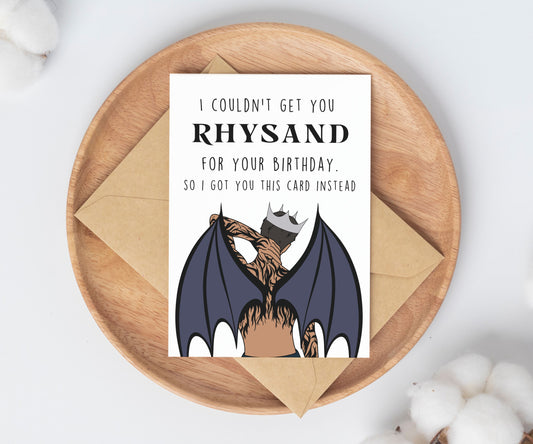 Rhysand Birthday Card