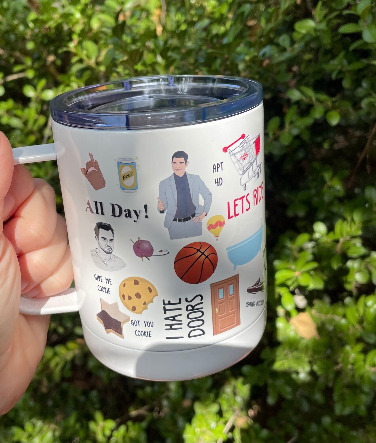 New Girl Travel Tumbler Coffee Mug