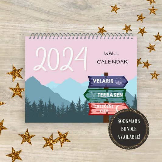 Bookish 2024 ACOTAR Wall Calendar