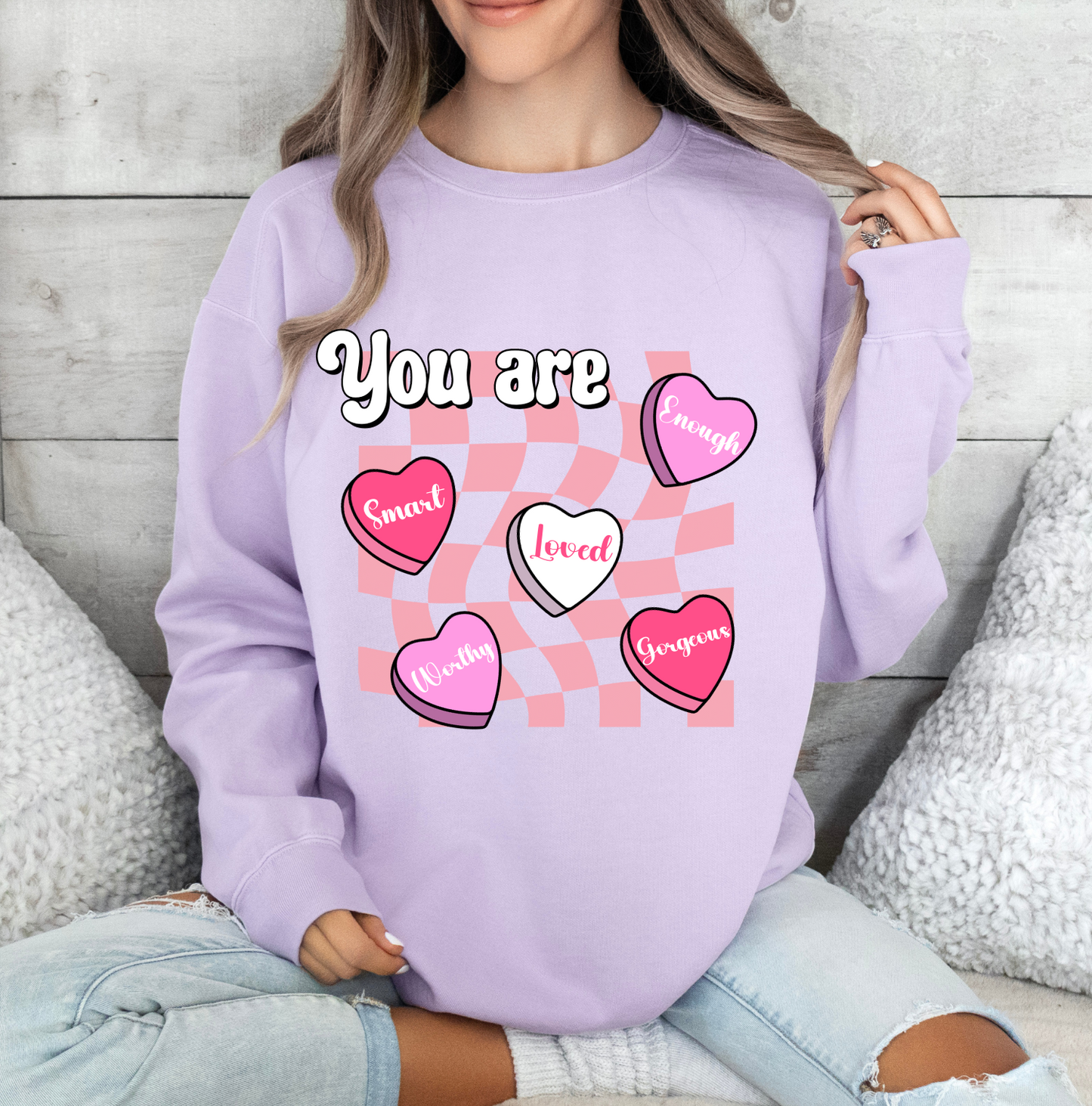 Mental Health Awareness Valentine's Day Sweatshirt