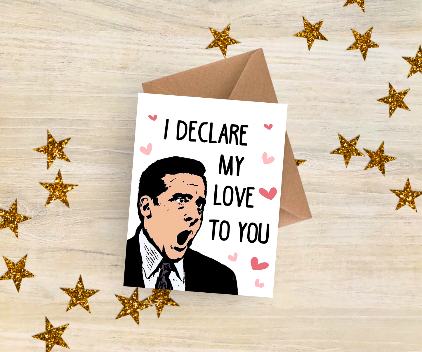 Michael Scott Funny Valentine's Day Card