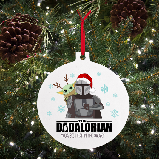 Dadalorian Ornament