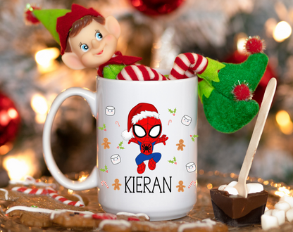 Custom Spidey Hot Cocoa Mug