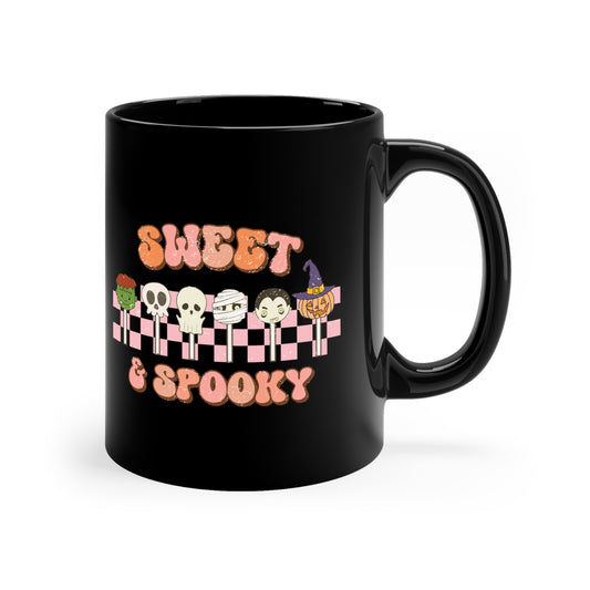 Sweet & Spooky - 11oz Black Mug