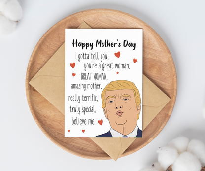 Political Mother's Day Card