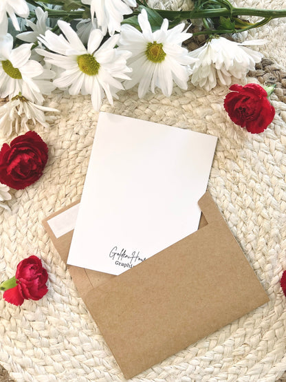 Candy Hearts | Bookish Mother's Day Card