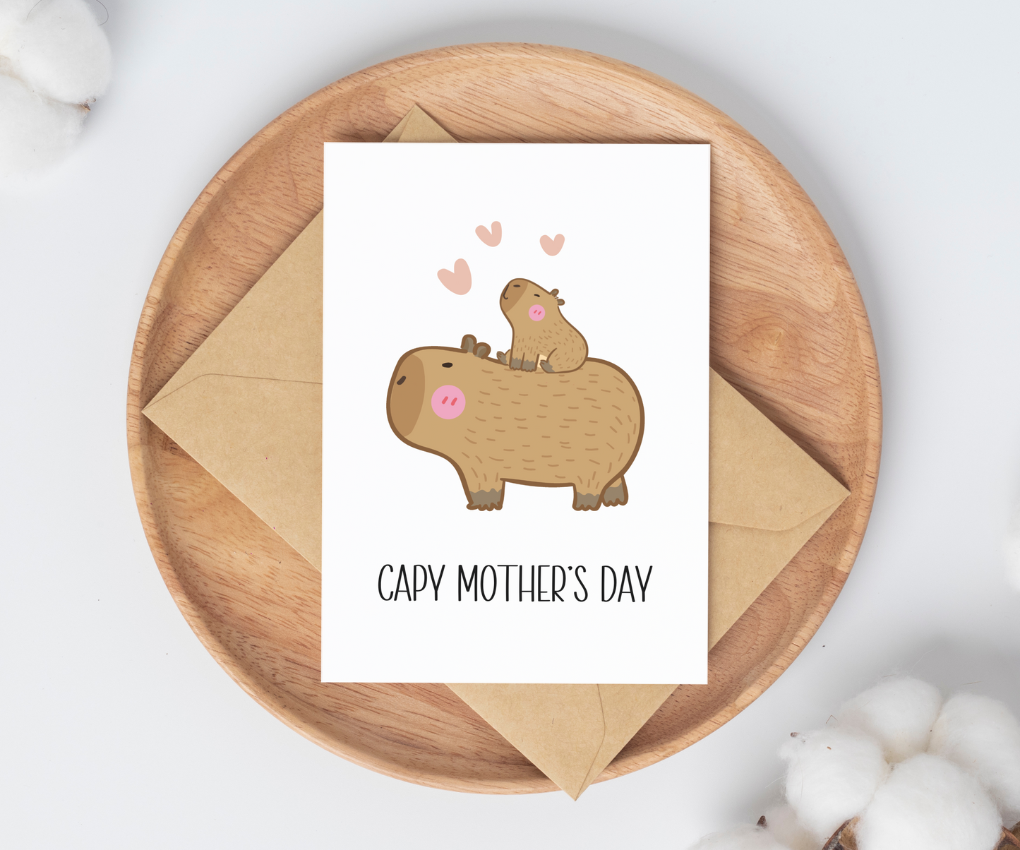 Capybara | Mother's Day Card