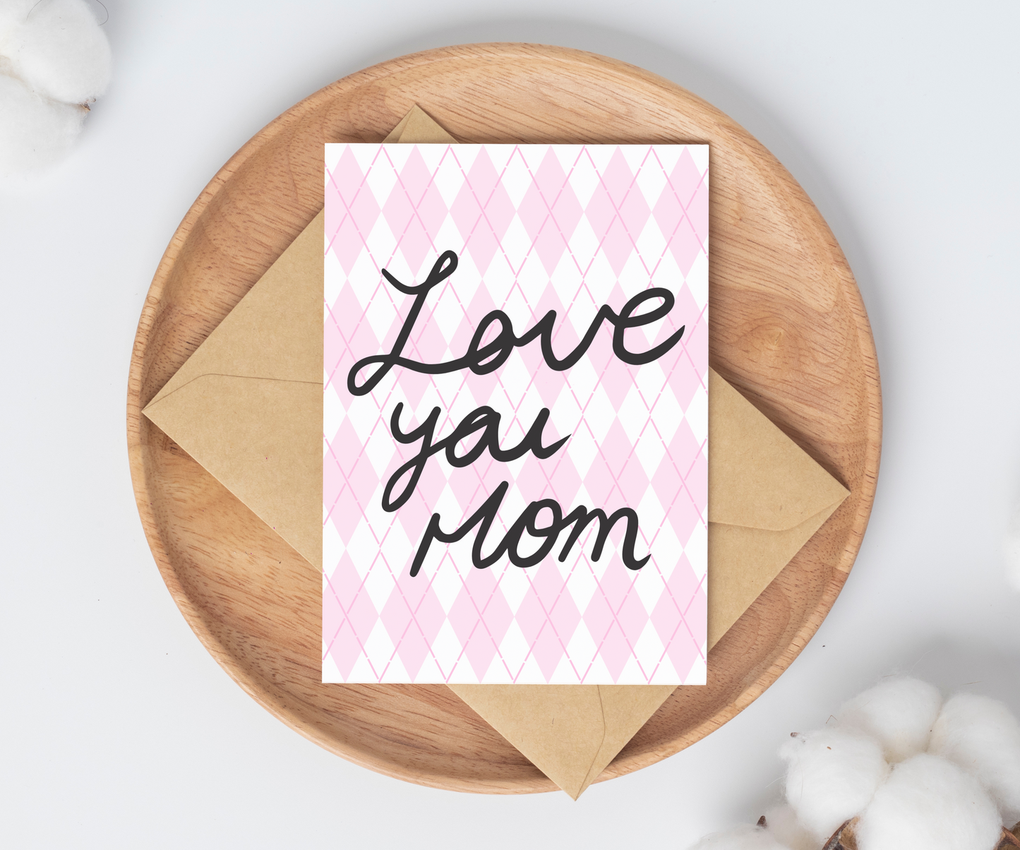 Love You Mom Mother's Day Card