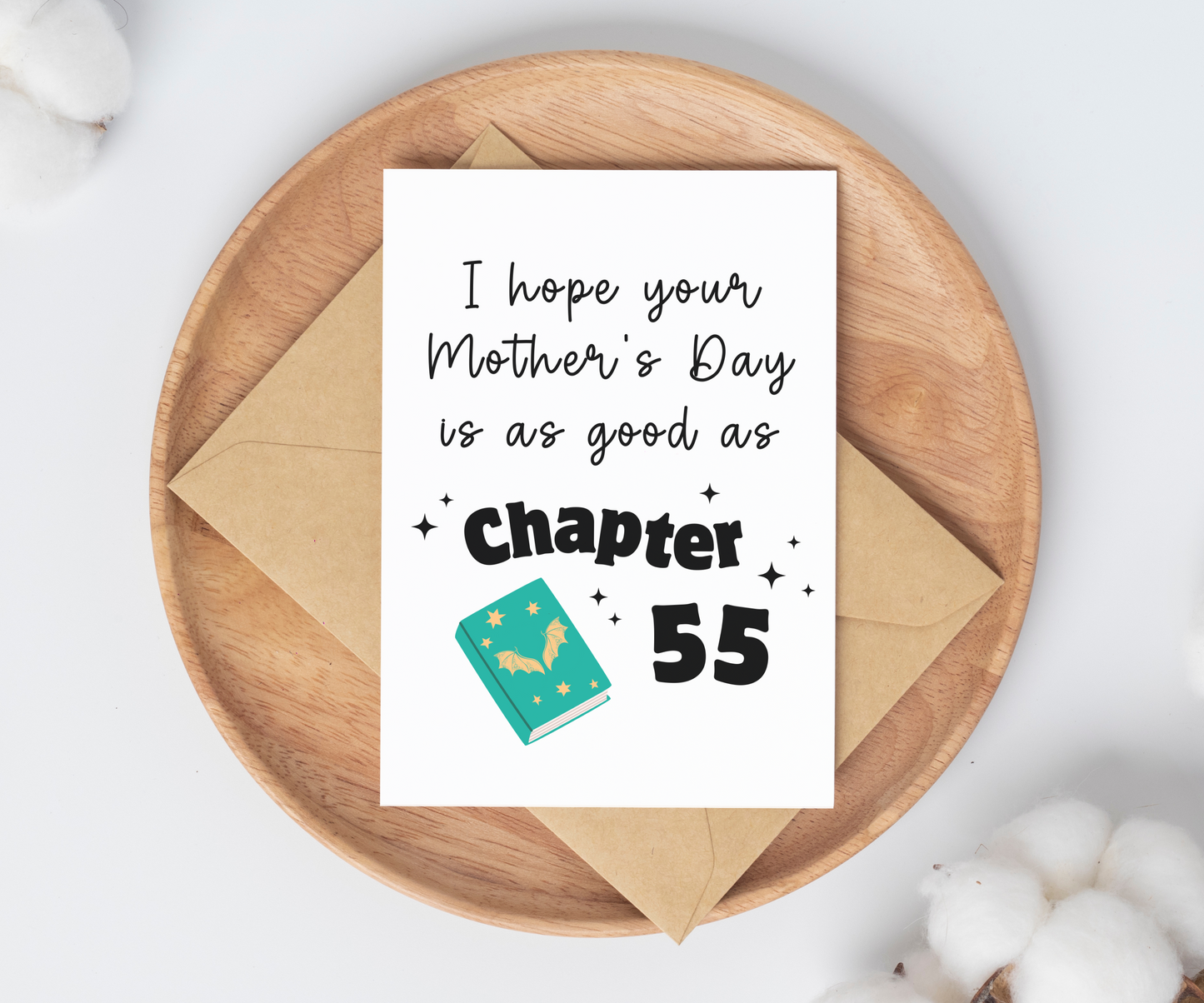 Chapter 55 | Bookish Mother's Day Card