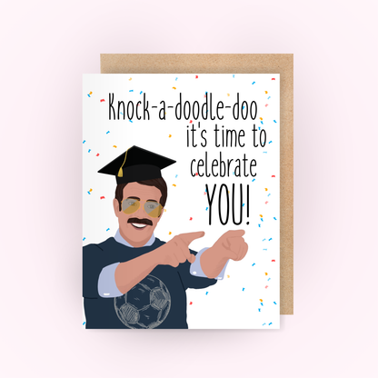 Ted Lasso Graduation Card