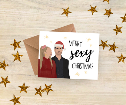 Roy & Keeley - Ted Lasso Christmas Card