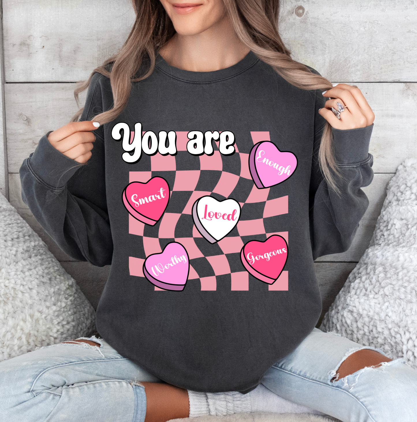 Mental Health Awareness Valentine's Day Sweatshirt