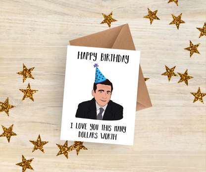 Michael Scott - Birthday Card