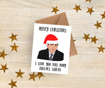 Michael Scott - Christmas Card