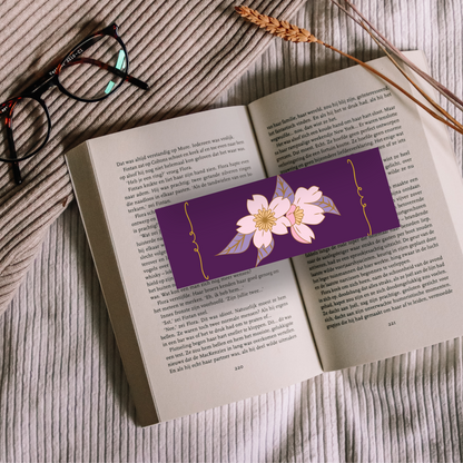 Flower Bookmarks Set