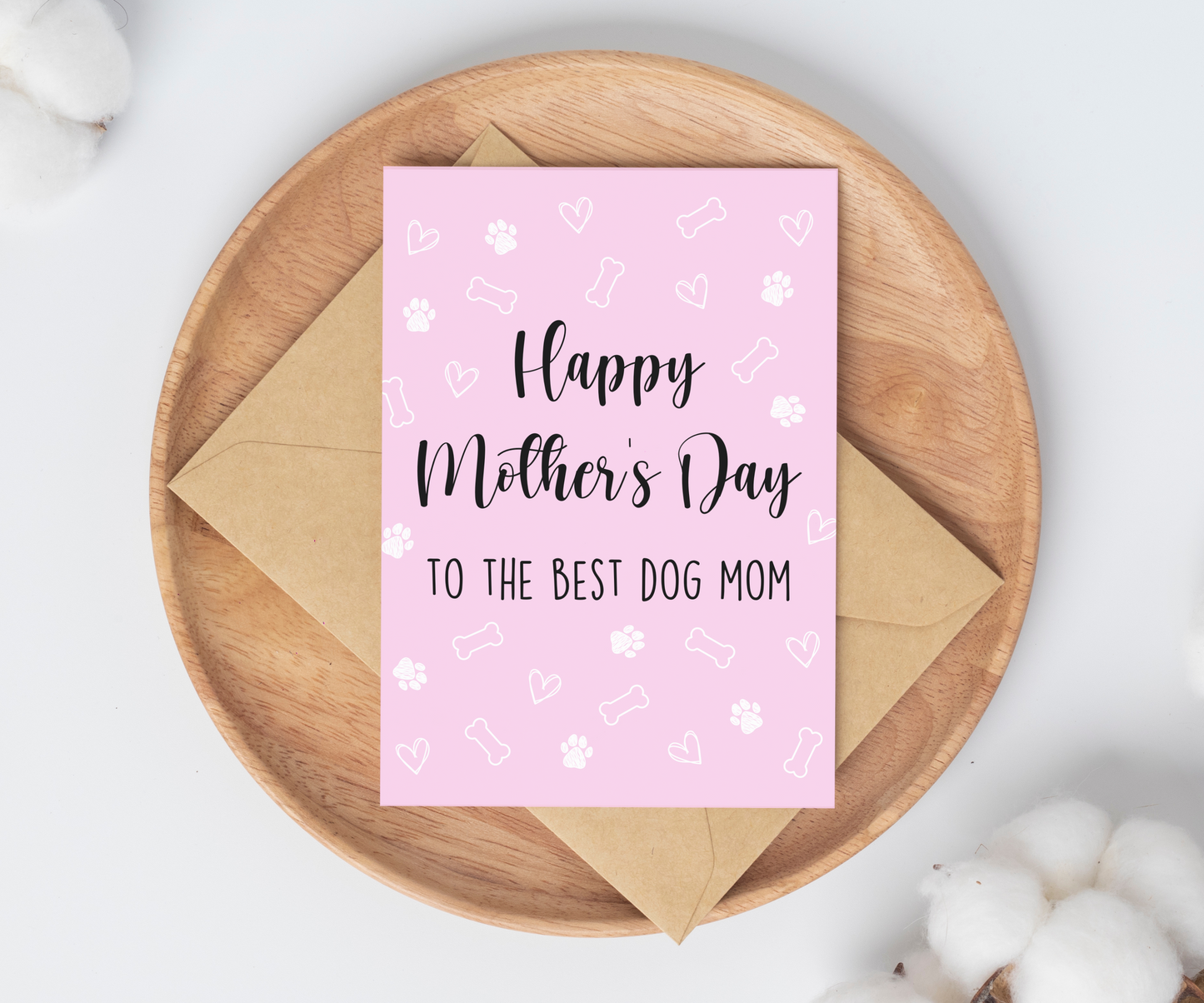 Dog Mom Mother's Day Card