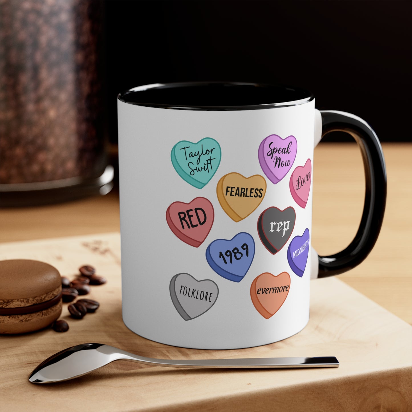 Eras Candy Hearts Coffee Mug