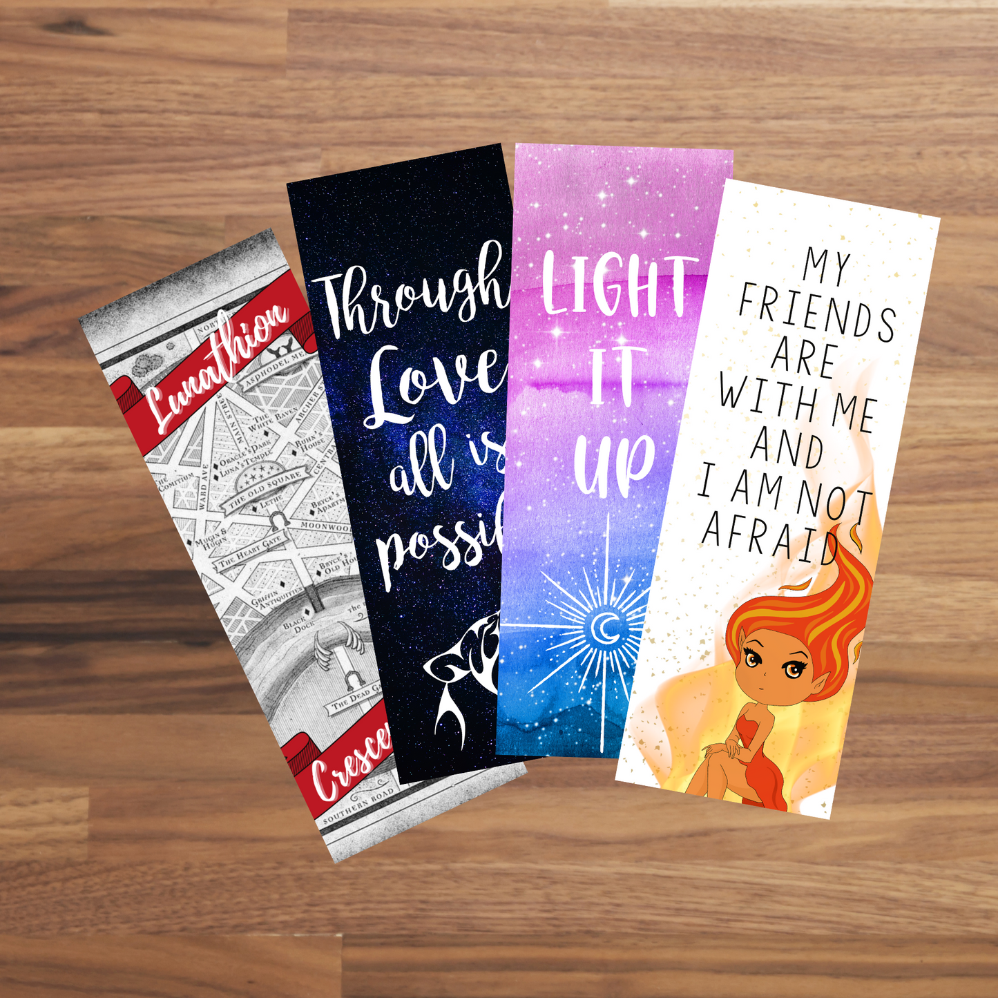 Crescent City Bookmarks