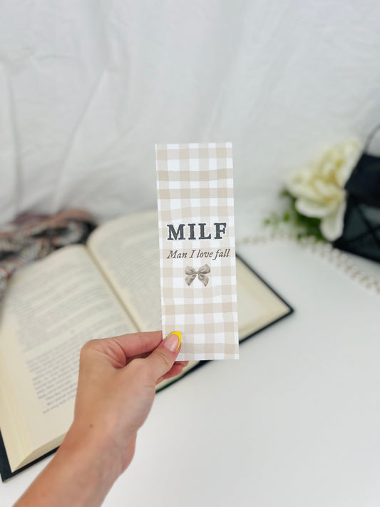 MILF Fall Bookmark