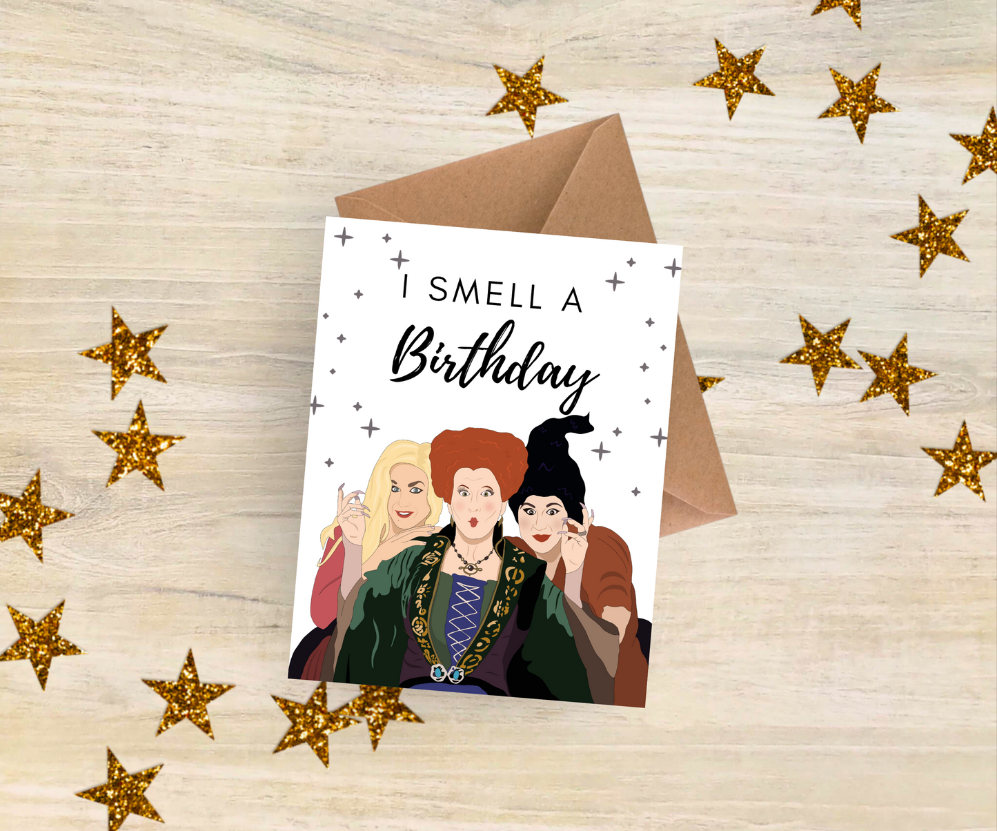 Hocus Pocus Birthday Card